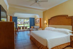 Premium Level Ocean Front Junior Suite Room - Barcelo Maya Colonial - All Inclusive - Barceló Maya Grand Resort